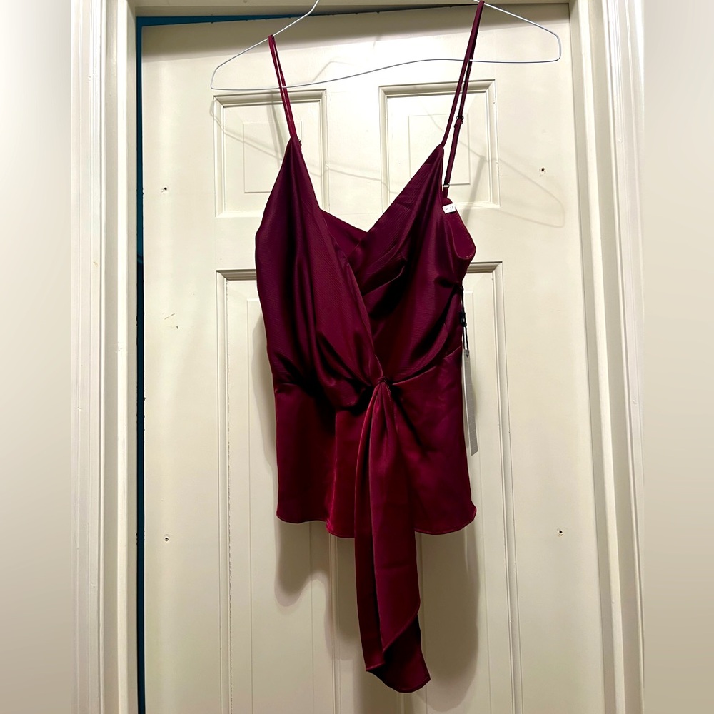 NWT ASTR Top in Wine/Burgundy